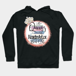 (Logo w/white background) The Queens of Reads a lot Hoodie